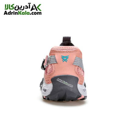 کفش صندل هامتو مدل 630551B-7 رنگ خاکستری تیره/ گلبهی