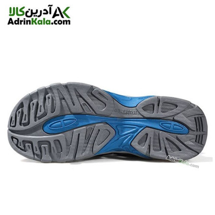 صندل هامتو مردانه کد 710442A-2 رنگ خاکستری تیره/طوسی