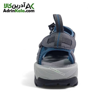 صندل هامتو مردانه مدل 710442A-5 رنگ خاکستری/مشکی