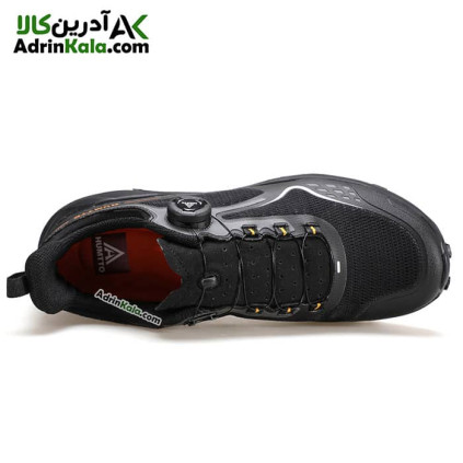 کفش پیاده روی مردانه هامتو مدل 850930A-1 بند دیسکی رنگ مشکی