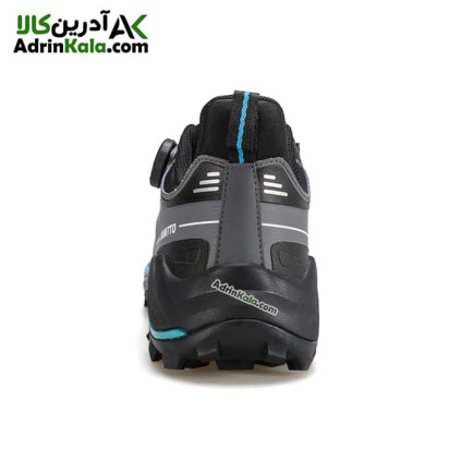 کفش پیاده روی مردانه هامتو مدل 850930A-2 بند دیسکی رنگ خاکستری تیره