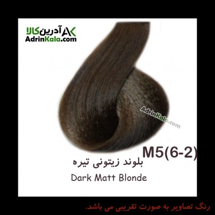 رنگ موی لورینت کد m5 گروه زیتونی