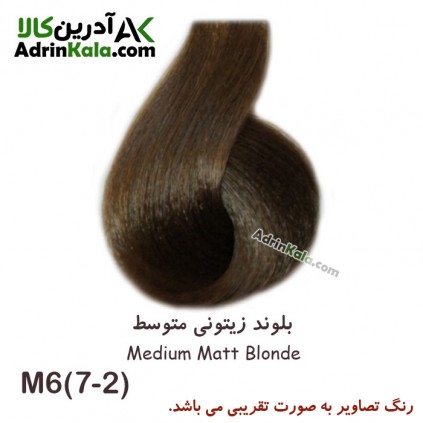 رنگ مو لورینت کد m6 گروه زیتونی