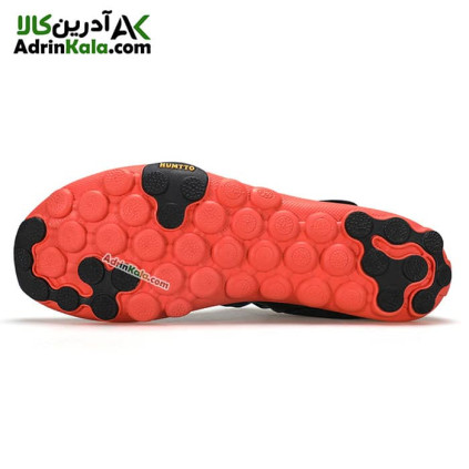 کفش مردانه هامتو مدل 350188A-1 رنگ مشکی/نارنجی