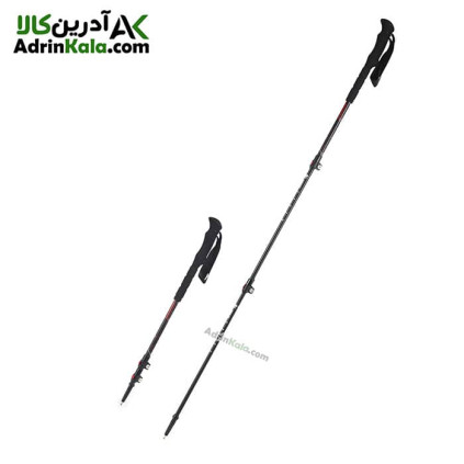 باتوم کوهنوردی کلیپسی اسنوهاک مدل SN-T0111 رنگ قرمز