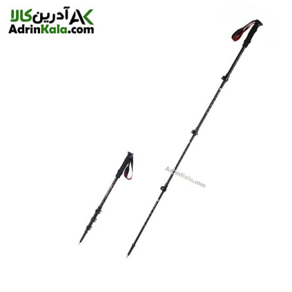 باتوم طبیعت گردی کلیپسی اسنوهاک مدل SN-T0114 رنگ مشکی/قرمز