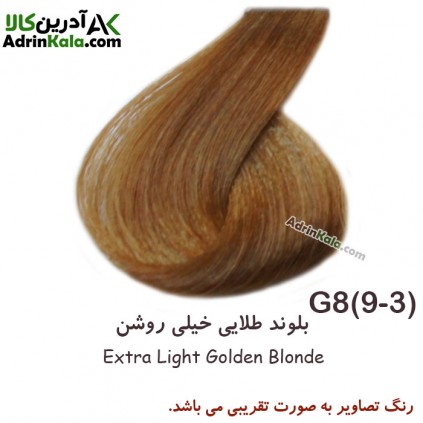 رنگ مو لورینت کد g8 گروه طلایی