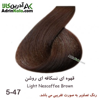 رنگ موی لورینت کد 5.47 گروه نسکافه ای