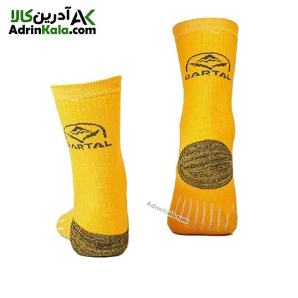 جوراب قارتال رنگ زرد