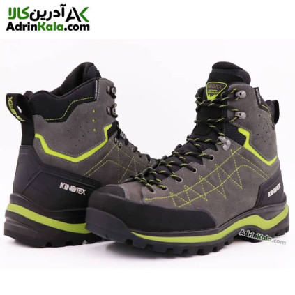 کفش کوهستانی مردانه کینگ تکس مدل leopard رنگ خاکستری/سبز