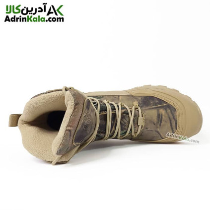 کفش زمستانی کلارتس کد CMB-006A رنگ خاکی