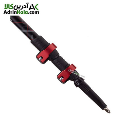 عصای کوهنوردی کلیپسی اسنوهاک مدل 304 رنگ قرمز