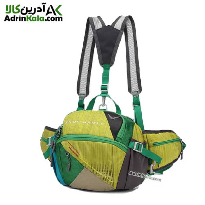 کیف کمری اسنوهاک کد 6077 رنگ زرد/سبز