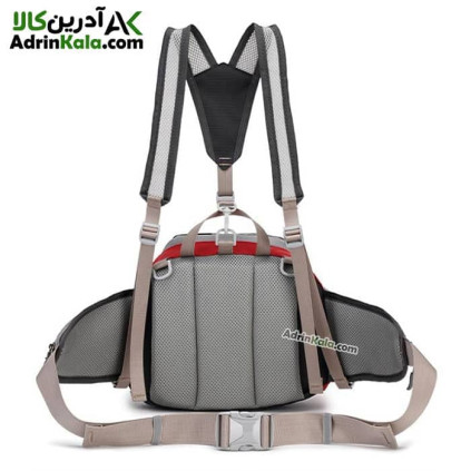 کیف اسنوهاک کد 6077 رنگ طوسی/قرمز