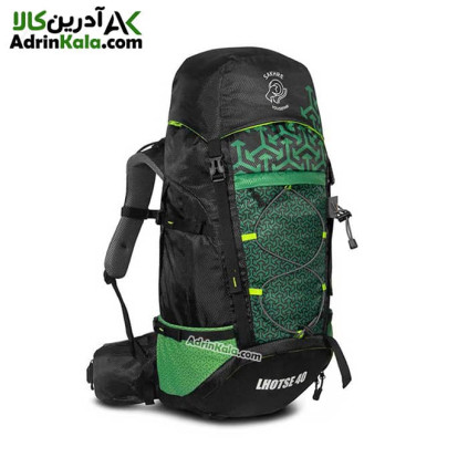 کوله پشتی کوهنوردی لوتسه صخره مدل 40 لیتری رنگ سبز