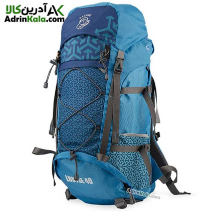 کوله پشتی لوتسه صخره مدل 40 لیتری رنگ آبی فیروزه ای