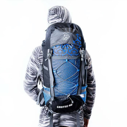 قیمت خرید کوله پشتی صخره مدل لوتسه 40 لیتری رنگ طوسی/آبی