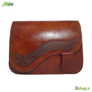 کیف دوشی چرم زنانه در کج چرم صفرشاپ