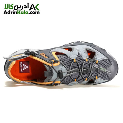 کفش صندل رانینگ مردانه هومتو مدل humtto 630261A-2 رنگ خاکستری تیره/طوسی