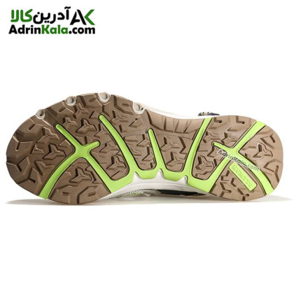 کفش صندل هامتو مردانه مدل 630261A-3 رنگ خاکستری تیره/کرم (بژ)