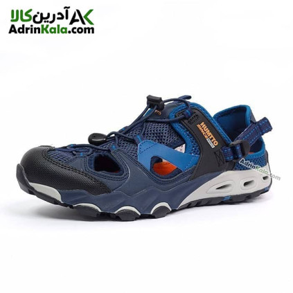 کفش صندل پیاده روی مردانه هامتو مدل 630261A-9 رنگ سرمه ای