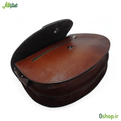 کیف دوشی چرم زنانه مدل ترنجی