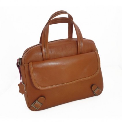 کیف دوشی دانشجویی دخترانه چرم مدل کولاک