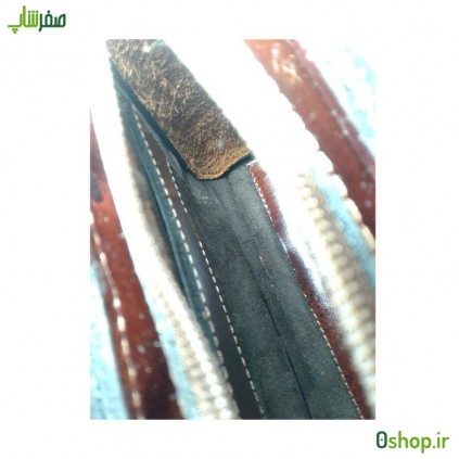 کیف دوشی کوچک زنانه چرم مدل دوشی زبانه دار