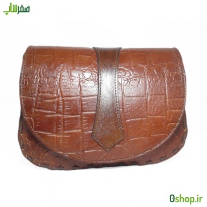 کیف دوشی کوچک چرم دخترانه مدل هلالی