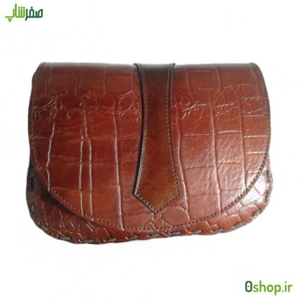 کیف دوشی کوچک چرم دخترانه مدل هلالی