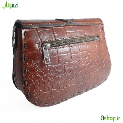 کیف دوشی کوچک چرم دخترانه مدل هلالی