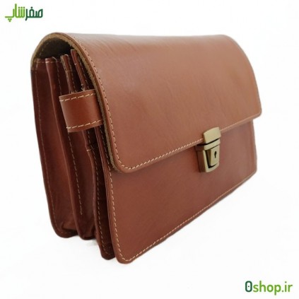 کیف پاسپورتی مردانه چرم مدل P01