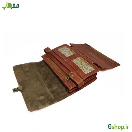 کیف پاسپورتی مردانه چرم مدل P01