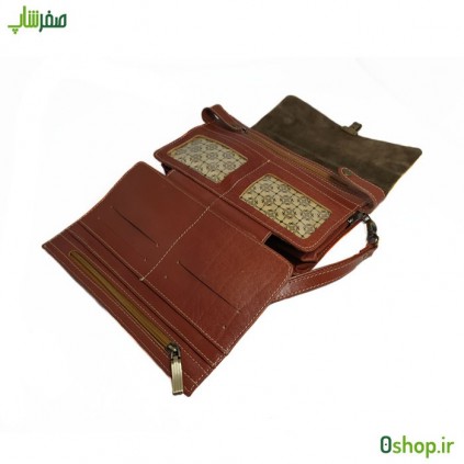 کیف پاسپورتی مردانه چرم مدل P01