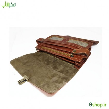 کیف پاسپورتی مردانه چرم مدل P01