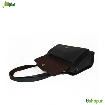 کیف چرمی اداری زنانه مدل متین جیب دار