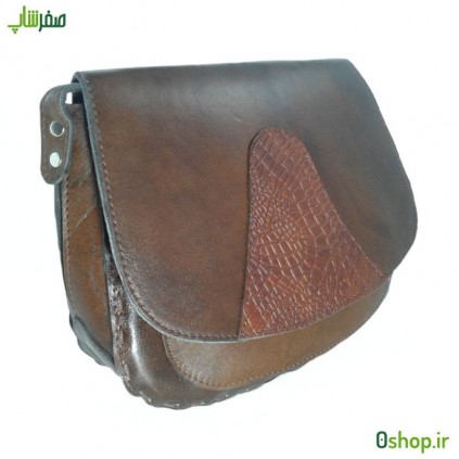کیف دوشی چرم بزرگ زنانه R06