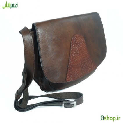 کیف دوشی چرم بزرگ زنانه R06