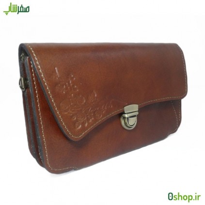 کیف چرم پاسپورتی زنانه مدل P02
