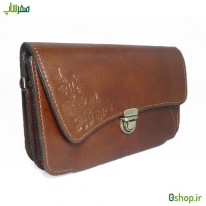 کیف چرم پاسپورتی زنانه مدل P02