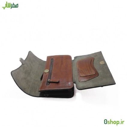 کیف چرم پاسپورتی زنانه مدل P02