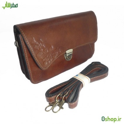 کیف چرم پاسپورتی زنانه مدل P02