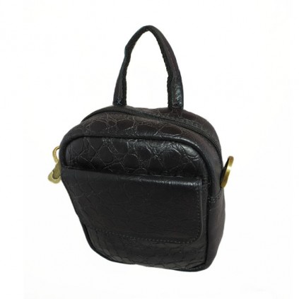 کیف اسپرت چرمی طرح دار مدل S04