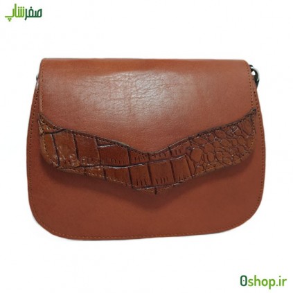 کیف دوشی زنانه چرم طبیعی مدل R08