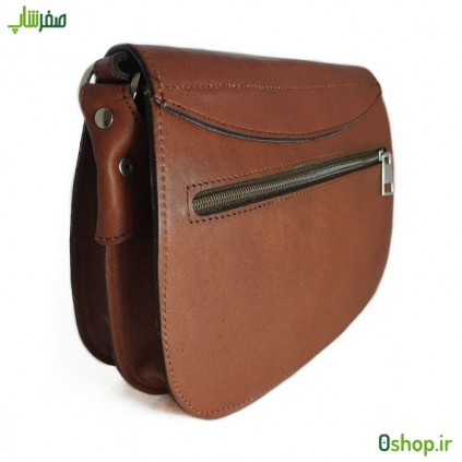 کیف دوشی زنانه چرم طبیعی مدل R08