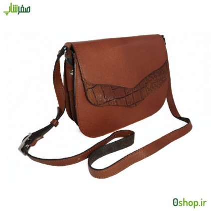 کیف دوشی زنانه چرم طبیعی مدل R08