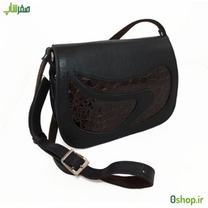 کیف چرم رو دوشی زنانه کد R09