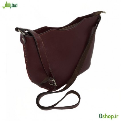 کیف چرم دست دوز زنانه دوشی مدل رومی