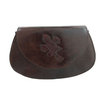 کیف چرم کاری زنانه مجلسی مدل R10