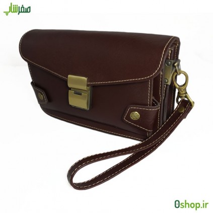 کیف پاسپورتی مردانه چرمی مدل P03